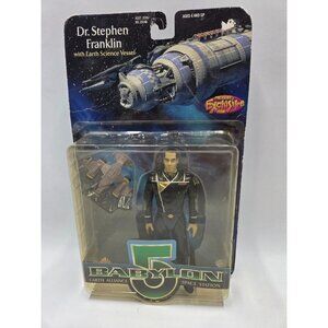 Babylon 5 Dr. Stephen Franklin Vintage 1997 WB Toy 6 Inch Action Figure Sealed